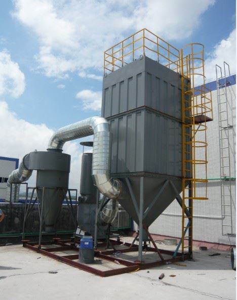 Cartridge Filter Industrial Dust Collector for Plasma/Laser Cutting Fume