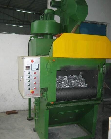 Shandong Qingdao Aluminum Product Shot Blasting Machine Manufacturer Chooses Qingdao Wozhou Machi...