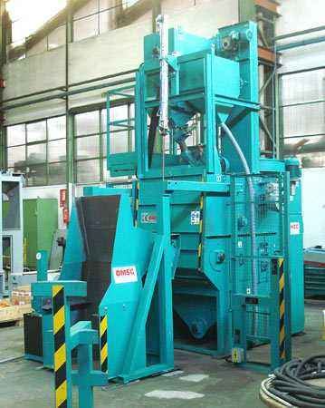 Drum Type Shot Blasting Equipment Used for Small Thin Pieces