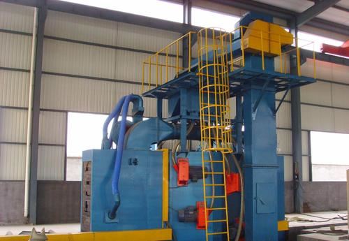 Mobile Portable Open Mini Automatic/Electric Dry Type Abrasive Blasting Equipment for Steel Structure Rust Removal