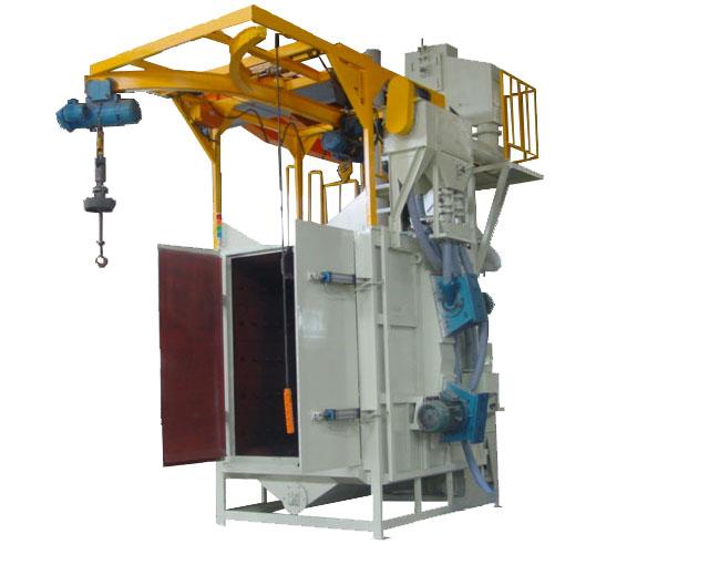 Outstanding advantages of axle-through shot blasting machine
