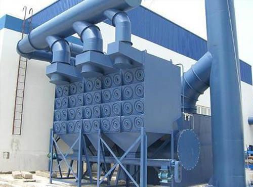 Working principle of filter cartridge dust collector
